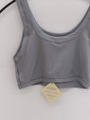BASERANGE 25 Spring/Summer French organic cotton heart-shaped corset vest BAS-BRHE-RB-SP25-BOW BLUE